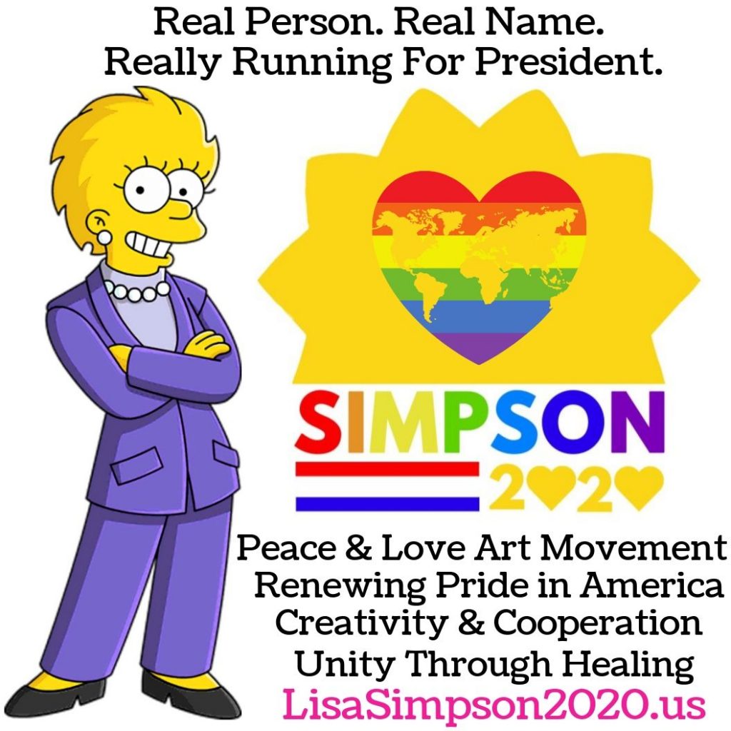 Lisa Simpson 2020 with The Purple Party cover image
